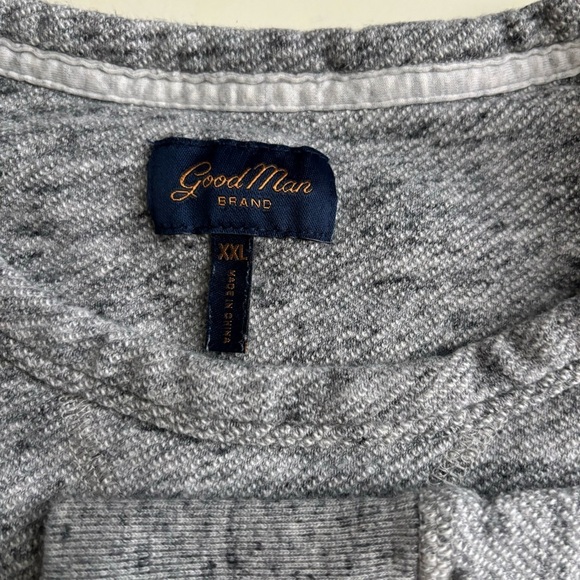 Good Man Brand Men’s Crewneck Sweater Heather Gray Size XXL - Picture 8 of 8
